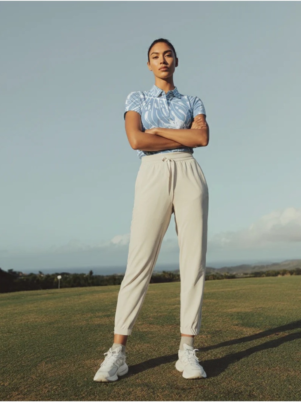 OGA Oahu Golf Apparel Women’s Short Sleeve Golf Shirt Size M - Picture 5 of 6